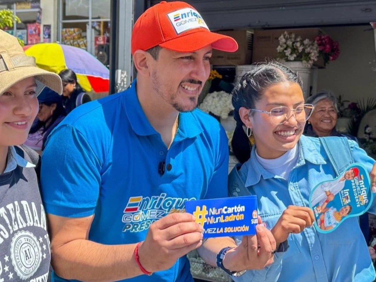 Wilson Gómez reemplaza a Jan Topic en la papeleta 