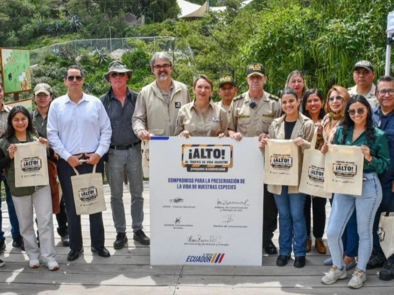 Gobierno impulsa campaña nacional para combatir el tráfico de especies silvestres