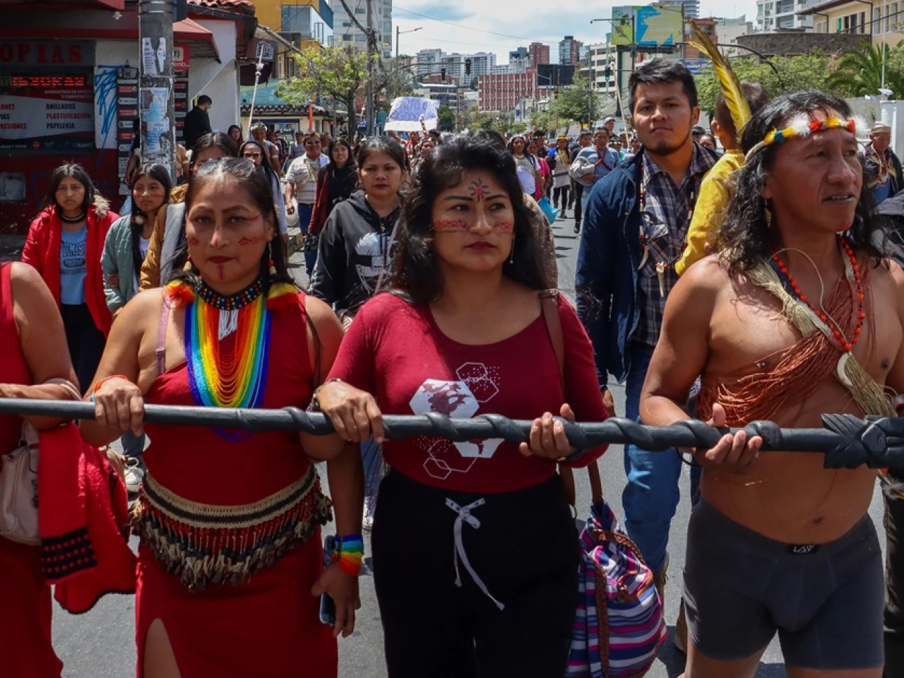 Indígenas exigen respeto a consulta previa para exploración de crudo