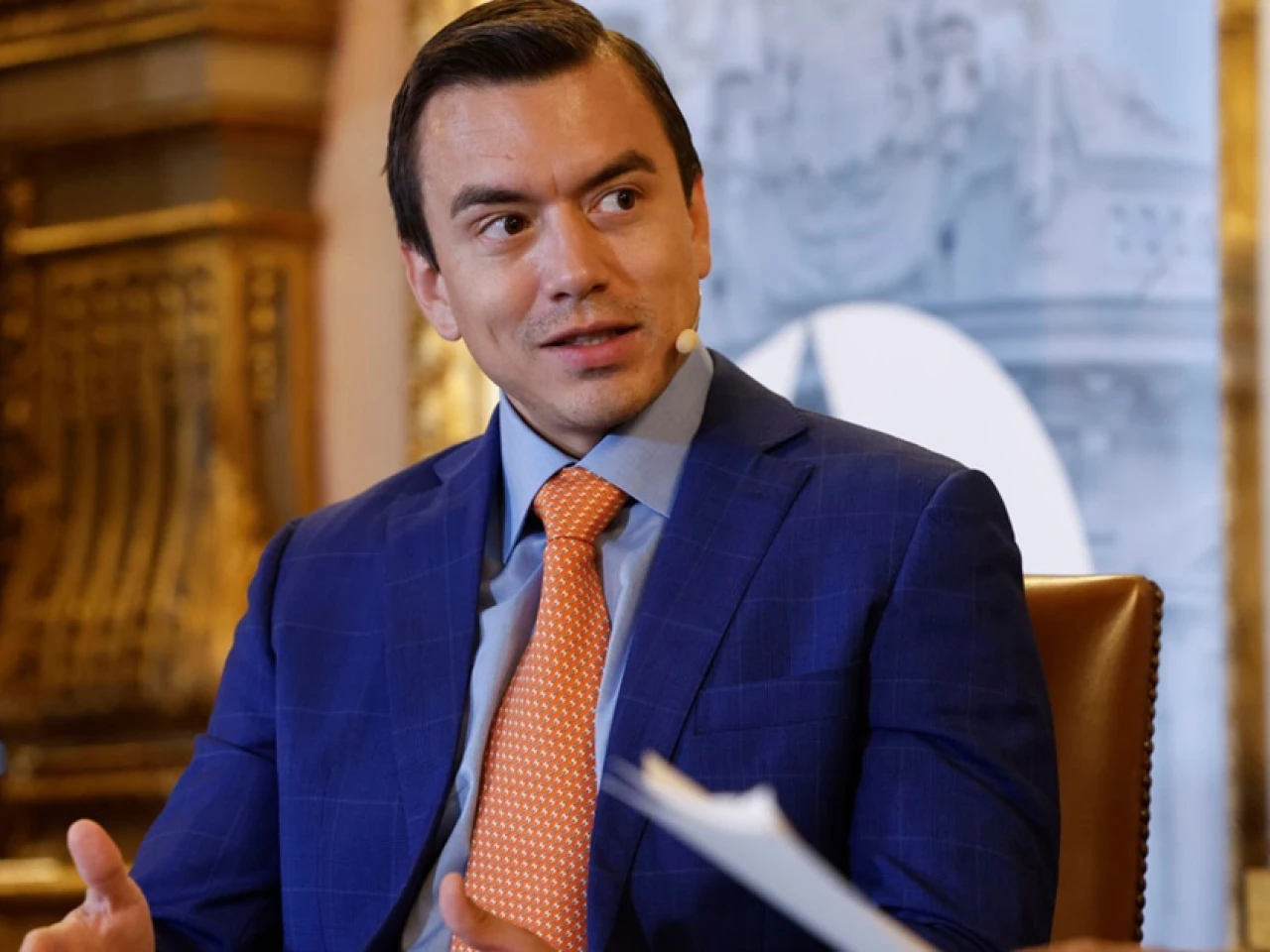 Noboa logra inscribir movimiento oficialista ADN para buscar reelección en 2025 en Ecuador