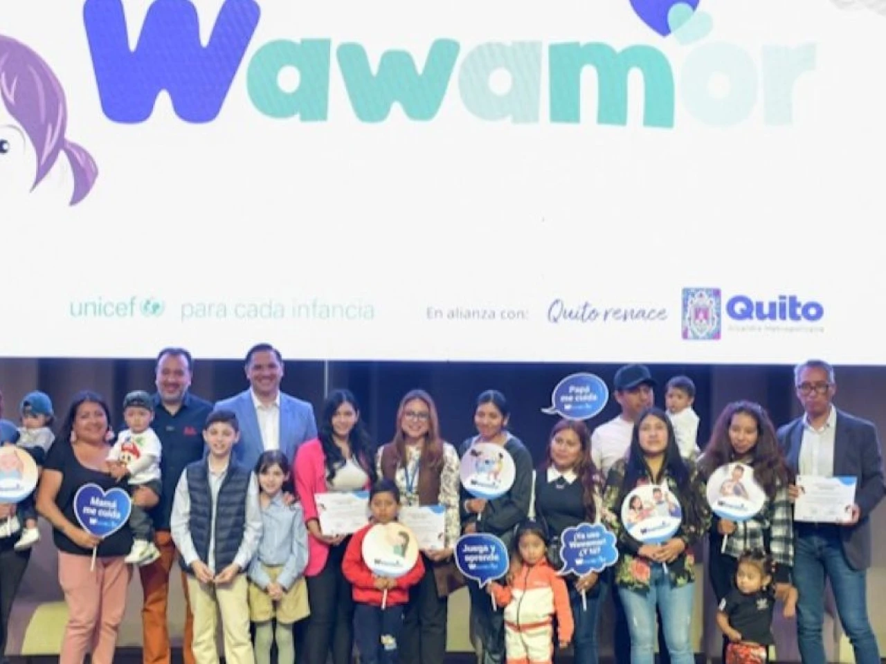 Unicef y el Municipio de Quito lanzaron la aplicación 'Wawamor'