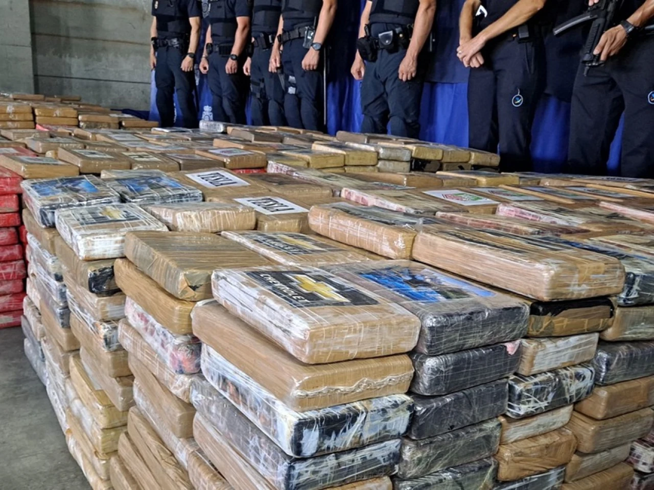 La Policía española incautó 13 toneladas de cocaína en contenedor proveniente de Ecuador
