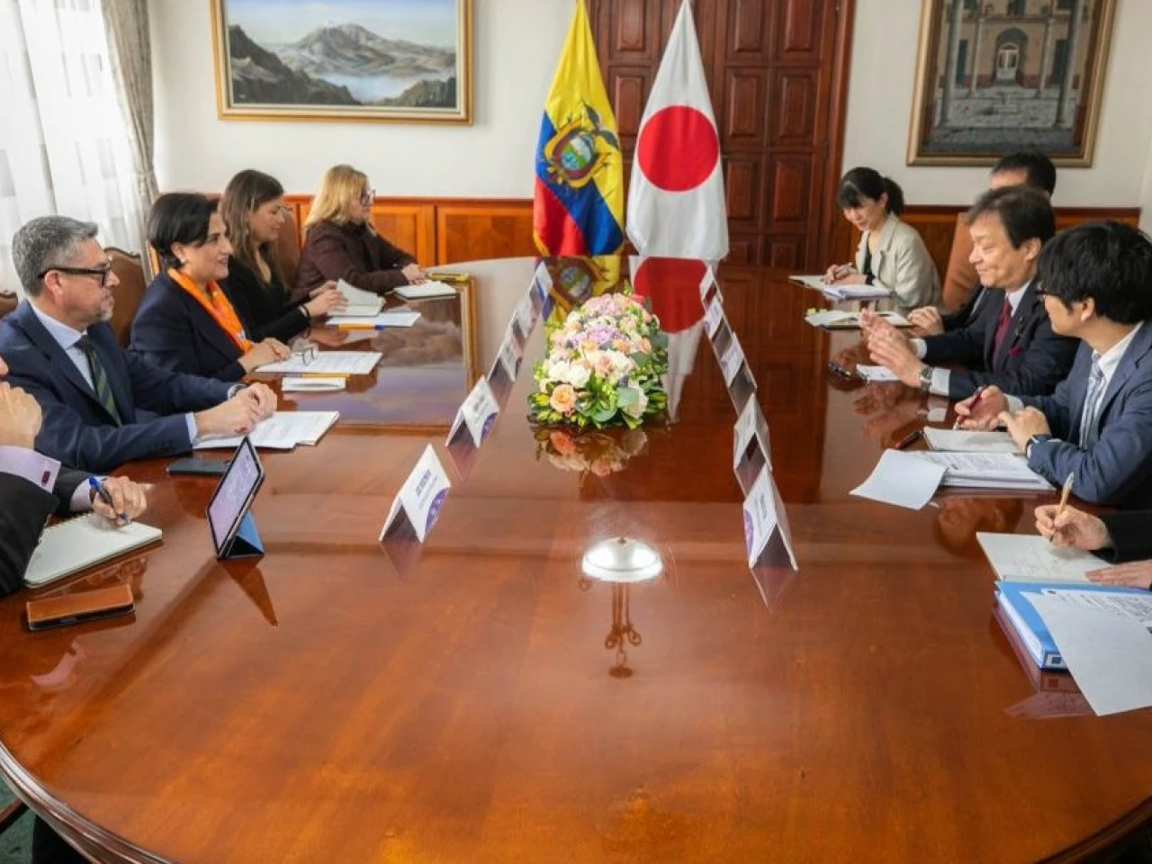 Ecuador y Japón refuerzan relación estratégica con miras a acuerdo económico