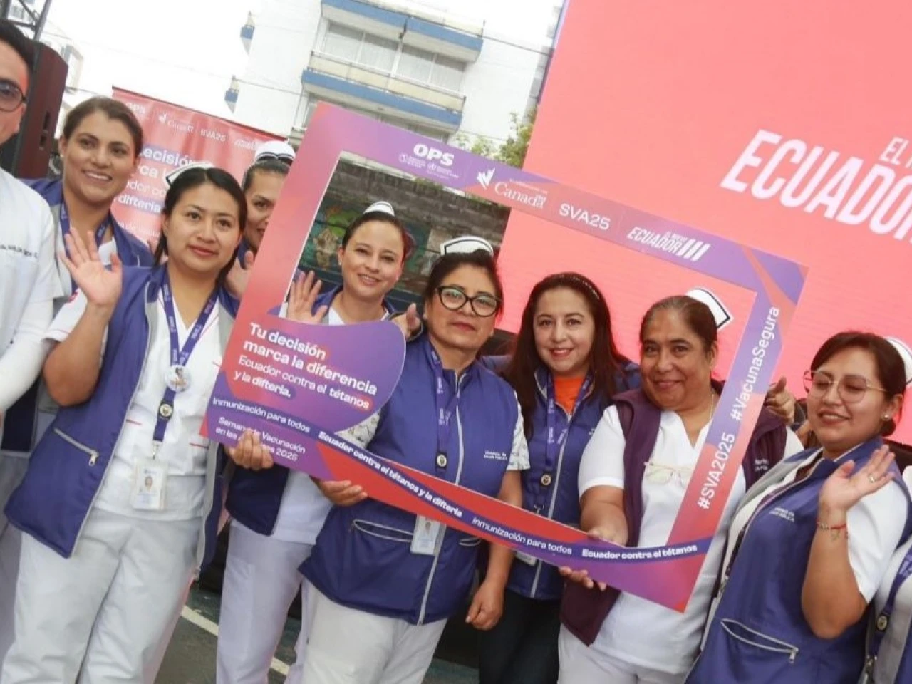 Ecuador intensifica vacunación contra tétanos y difteria