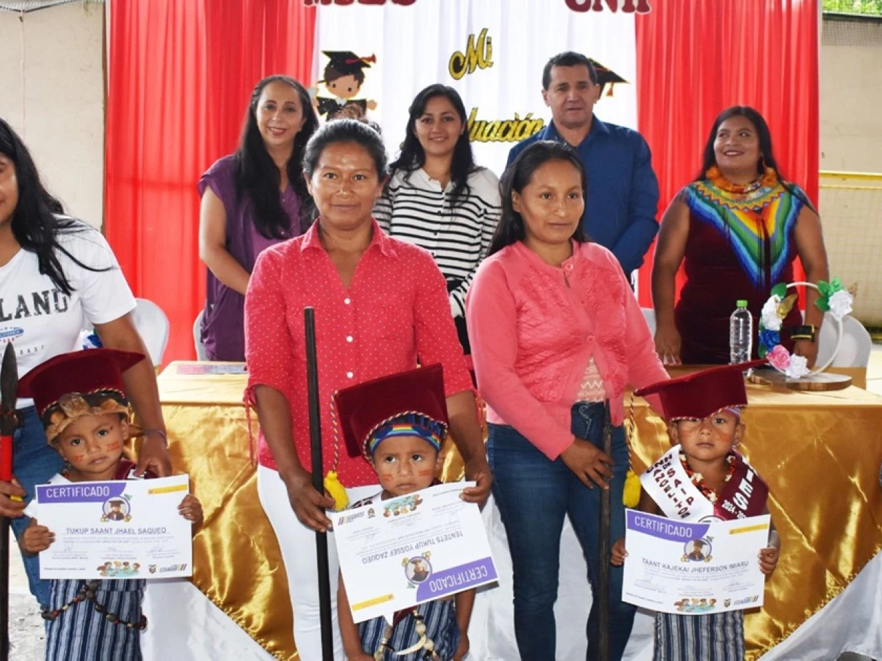 Morona Santiago: 2.417 niños se graduaron de programas de desarrollo infantil