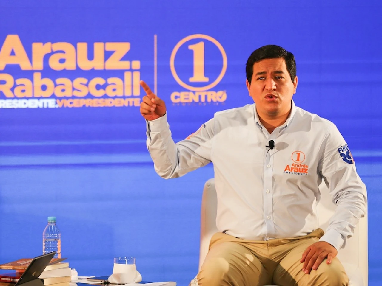 Andrés Arauz y Juan Fernando Velasco no podrán votar