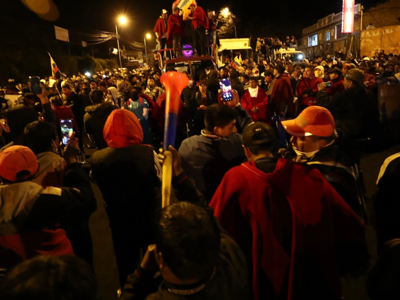 Ecuador acumula 78.000 barriles de petróleo sin producir por las protestas