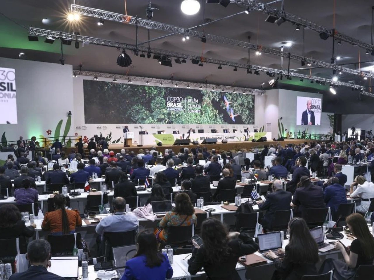 La cumbre de líderes de la COP30 comenzó en Belém