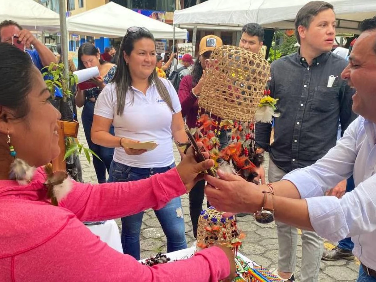 Emprendimientos de Macas se mostraron en la cuarta Feria del Encuentro de Alto Impacto