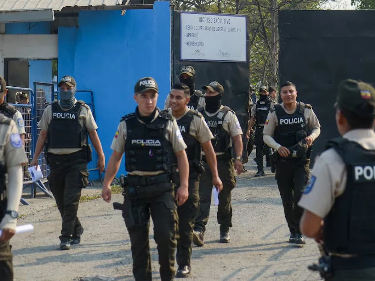 Detonación de 3 granadas en la Penitenciaría del Litoral dejó 11 heridos