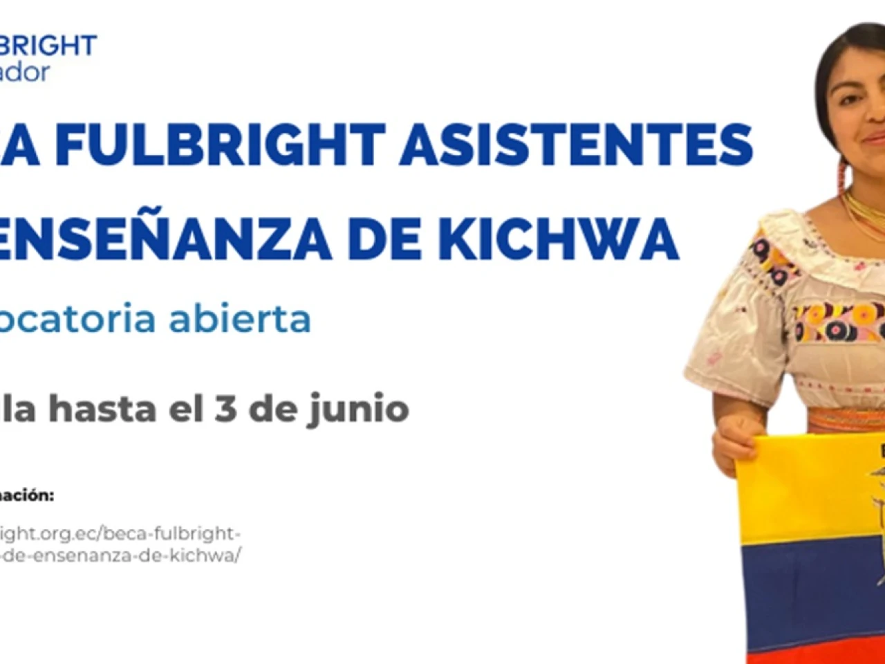Universidades de EE.UU. buscan asistentes de enseñanza de kichwa