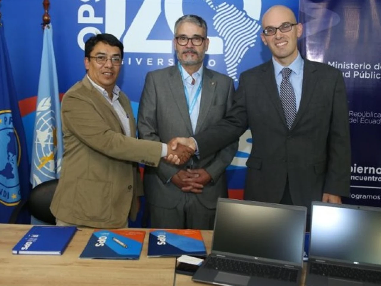 OPS donó equipos tecnológicos que serán utilizados en Sucumbíos y otras provincias