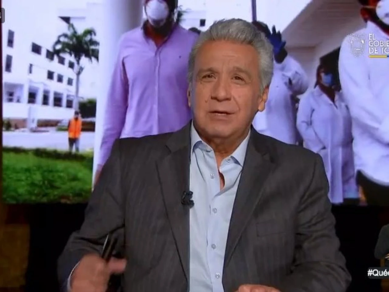 Presidente Moreno anuncia programa de alimentación ante crisis humanitaria por COVID-19