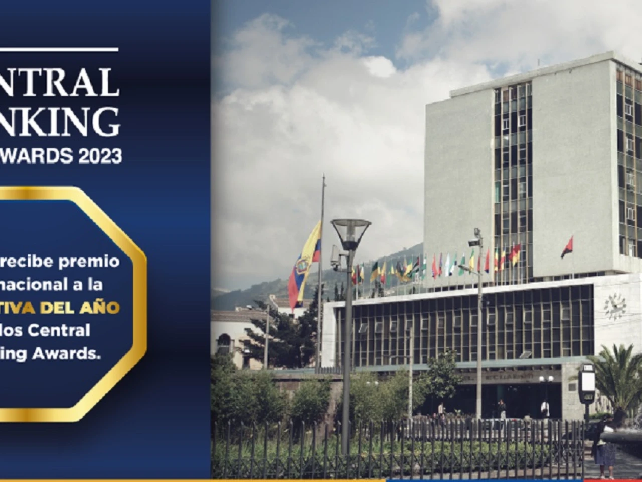 El Banco Central galardonado en los Central Banking Awards