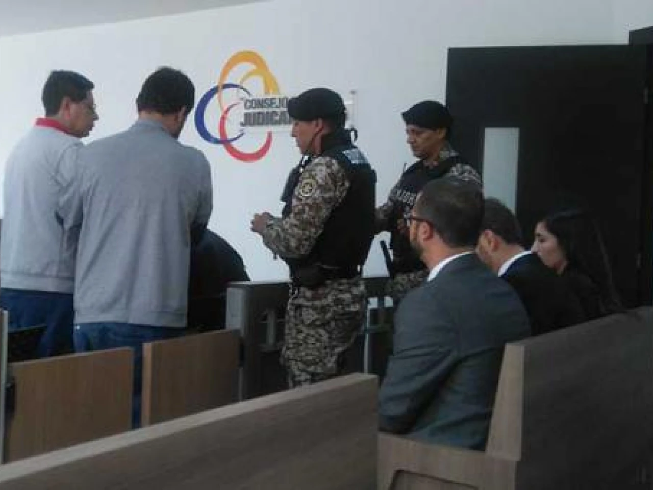 Jueces de la Corte Provincial ratificaron la orden de prisión de Marco Calvopiña y un excontratista