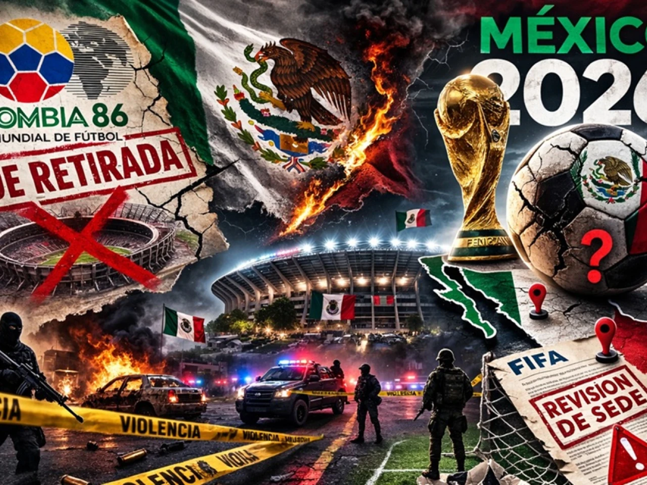 Colombia 1986: el Mundial que no fue y la incógnita de México 2026