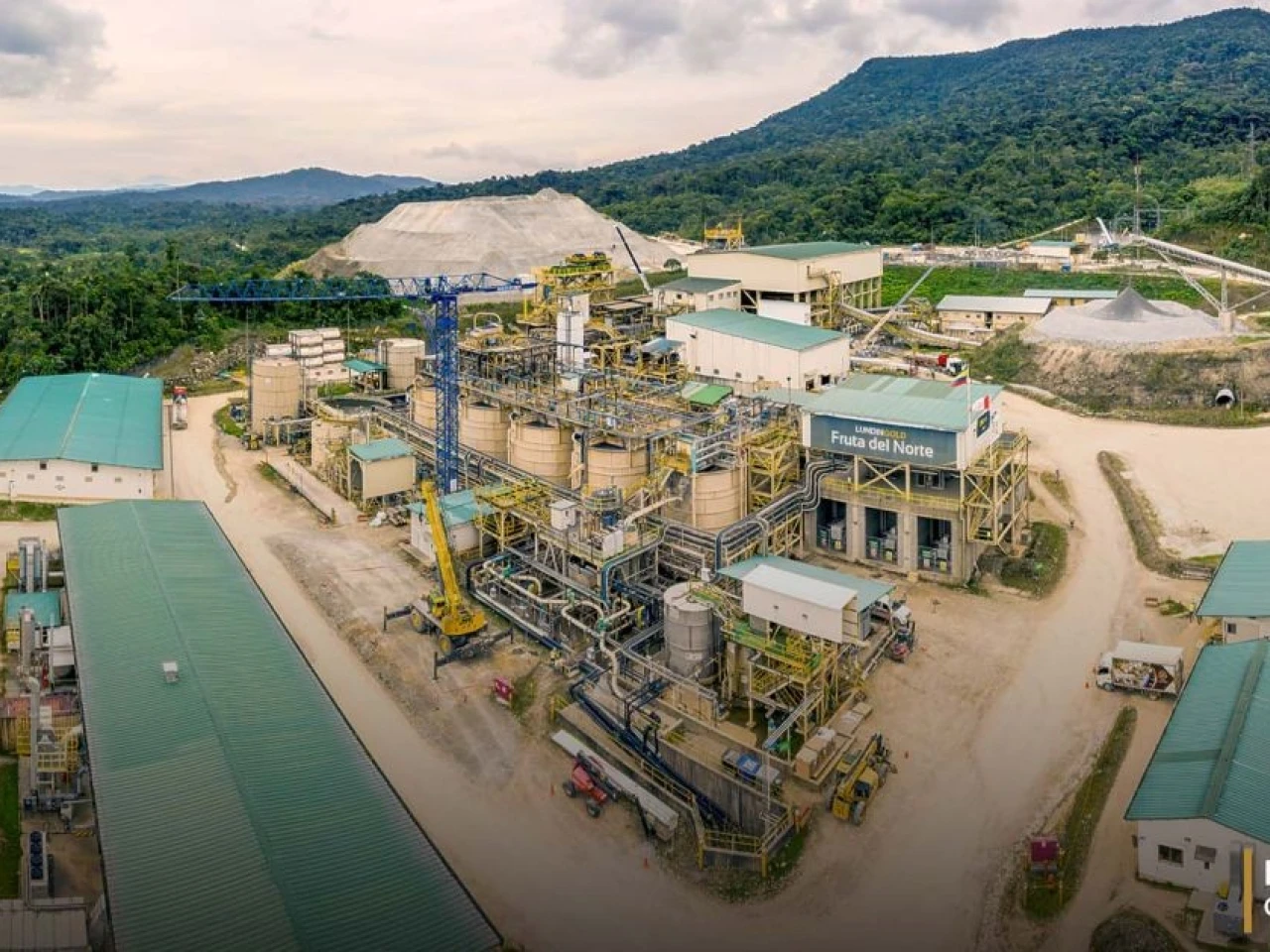Lundin Gold apunta a expandirse en Fruta del Norte en 2026 