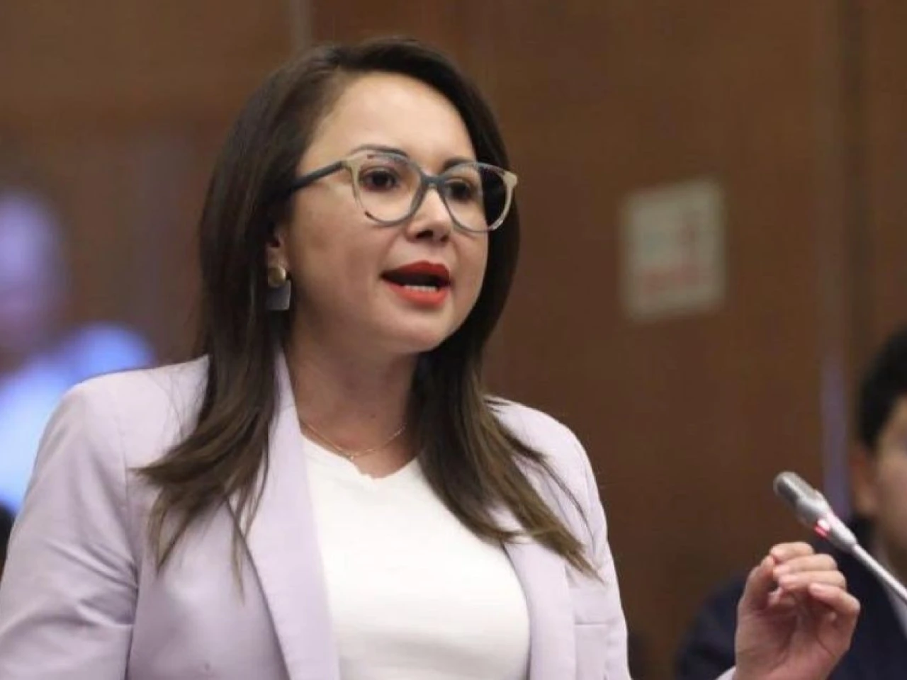 Nataly Morillo asume el Ministerio de Gobierno 