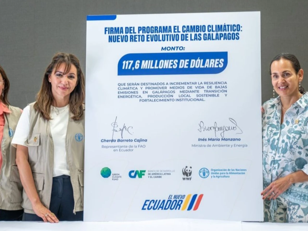 Ecuador invierte USD 117,6 millones en transición energética en las Islas Galápagos