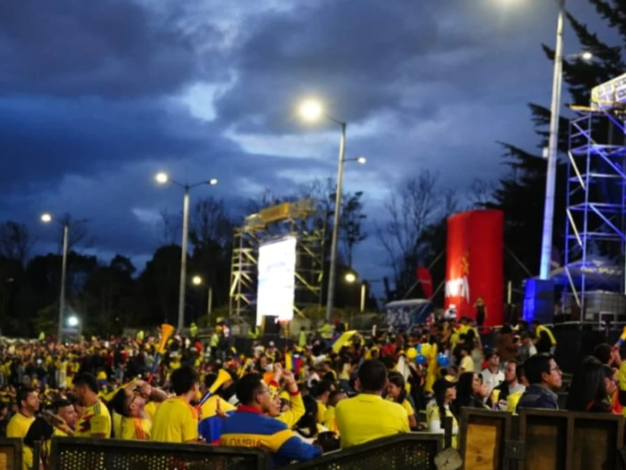 Mundial 2026: Bogotá tendrá pantallas gigantes para ver los partidos de Colombia