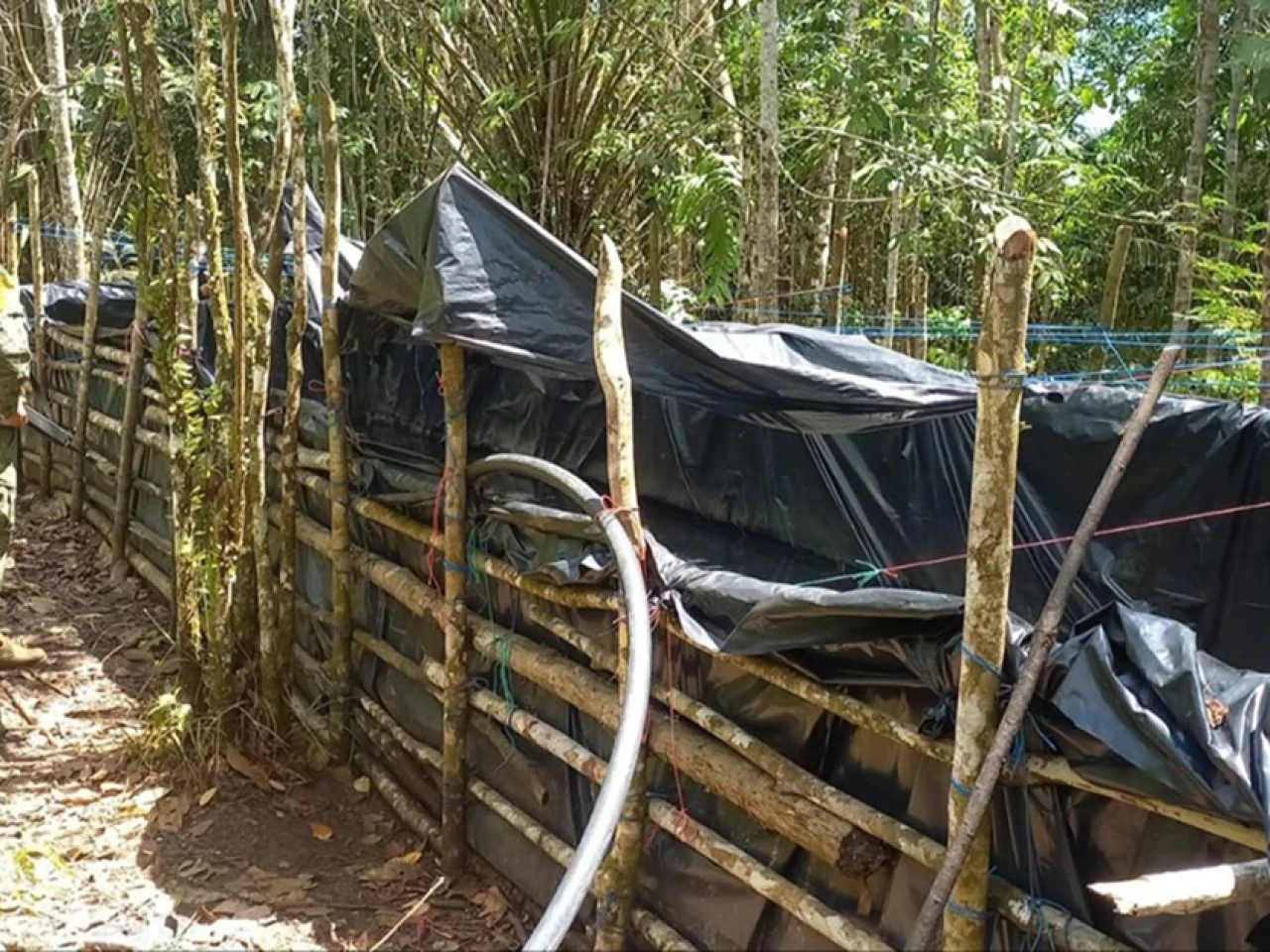 Sucumbíos: 3 piscinas artesanales fueron encontradas
