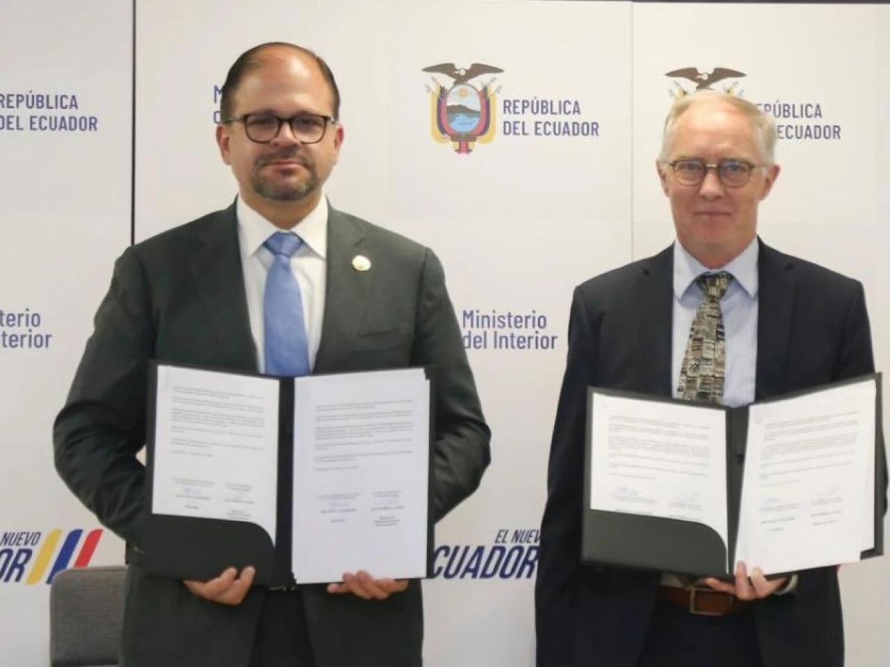 Ecuador y Alemania fortalecen cooperación contra el crimen organizado y el narcotráfico