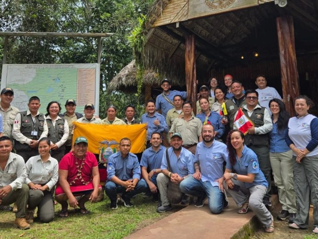 Ecuador, Perú y Colombia renovaron alianza para conservación amazónica