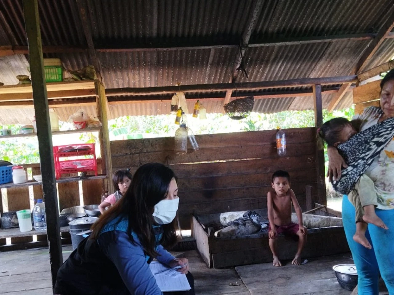 MIES recorre hogares de personas con discapacidad en Pastaza