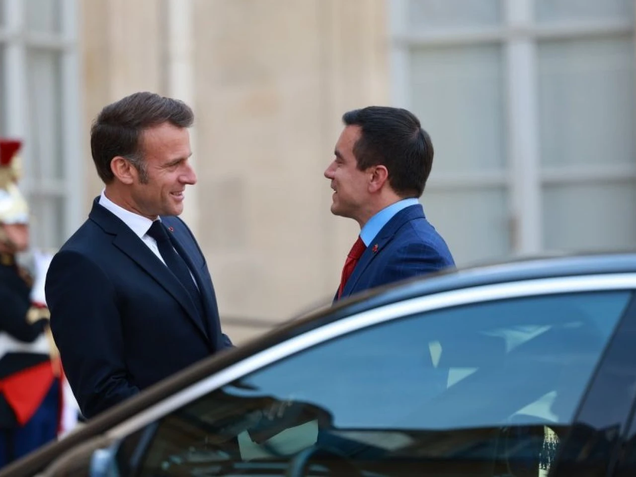 Macron afirmó que Francia y Ecuador fortalecen una alianza de futuro