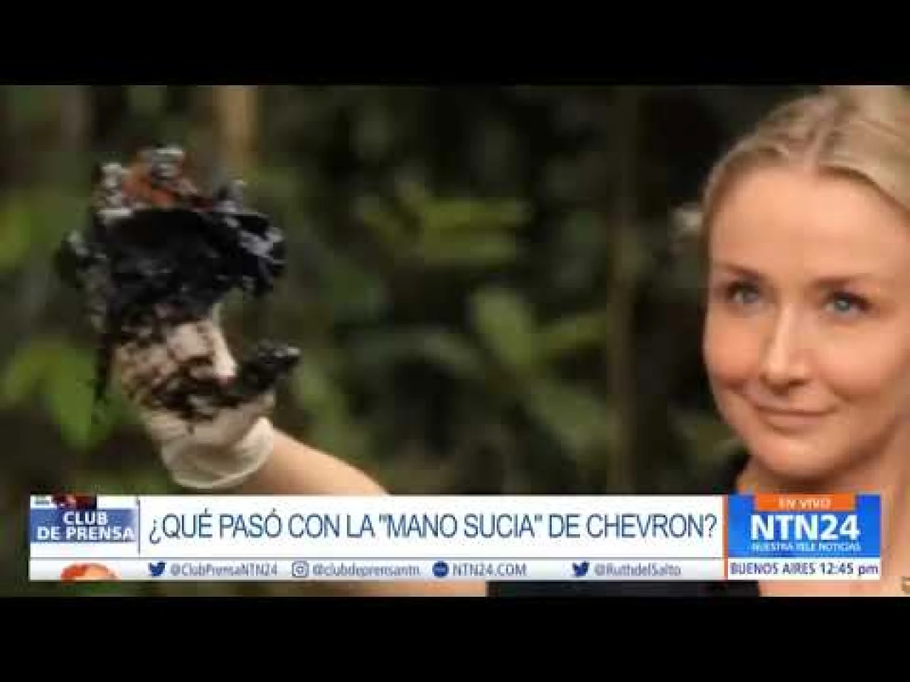 Campaña fraudulenta contra Chevron en Ecuador fue analizada en NTN24