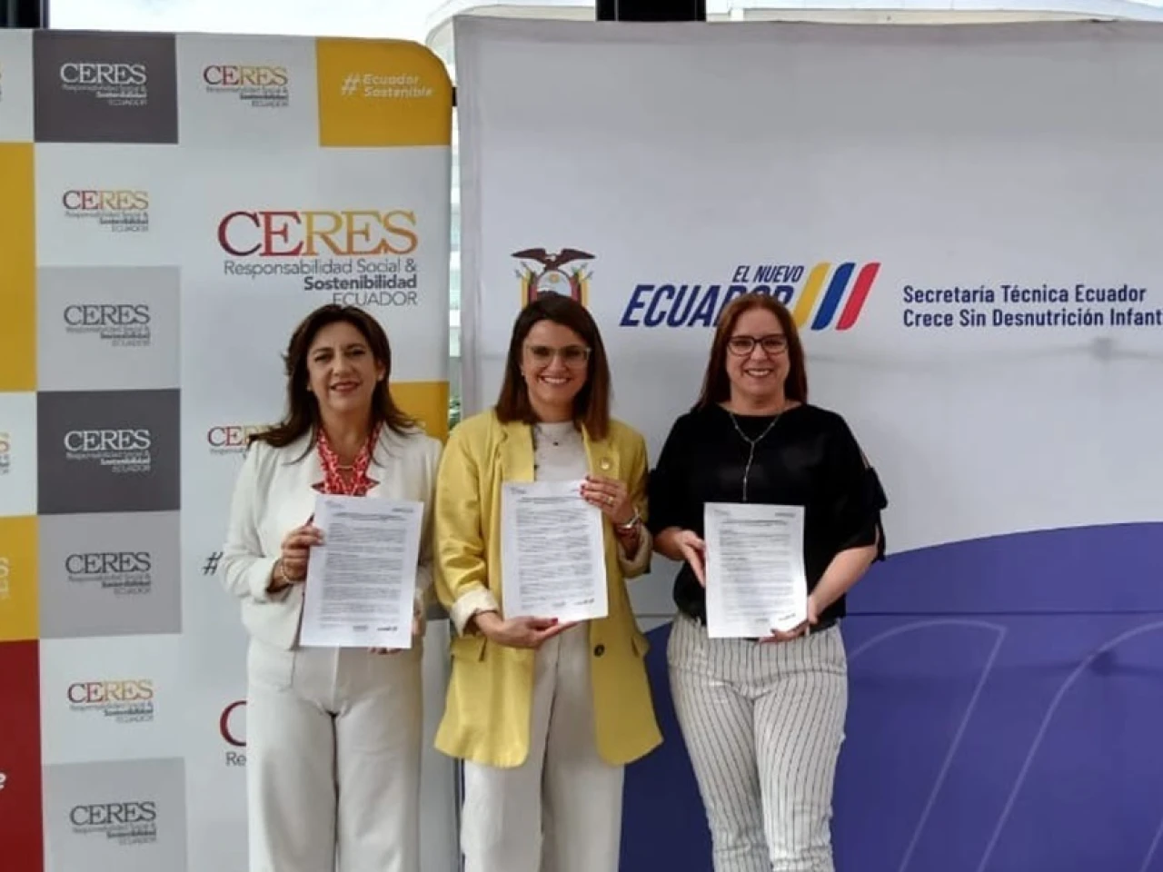 Alianza busca reducir la desnutrición infantil en Ecuador