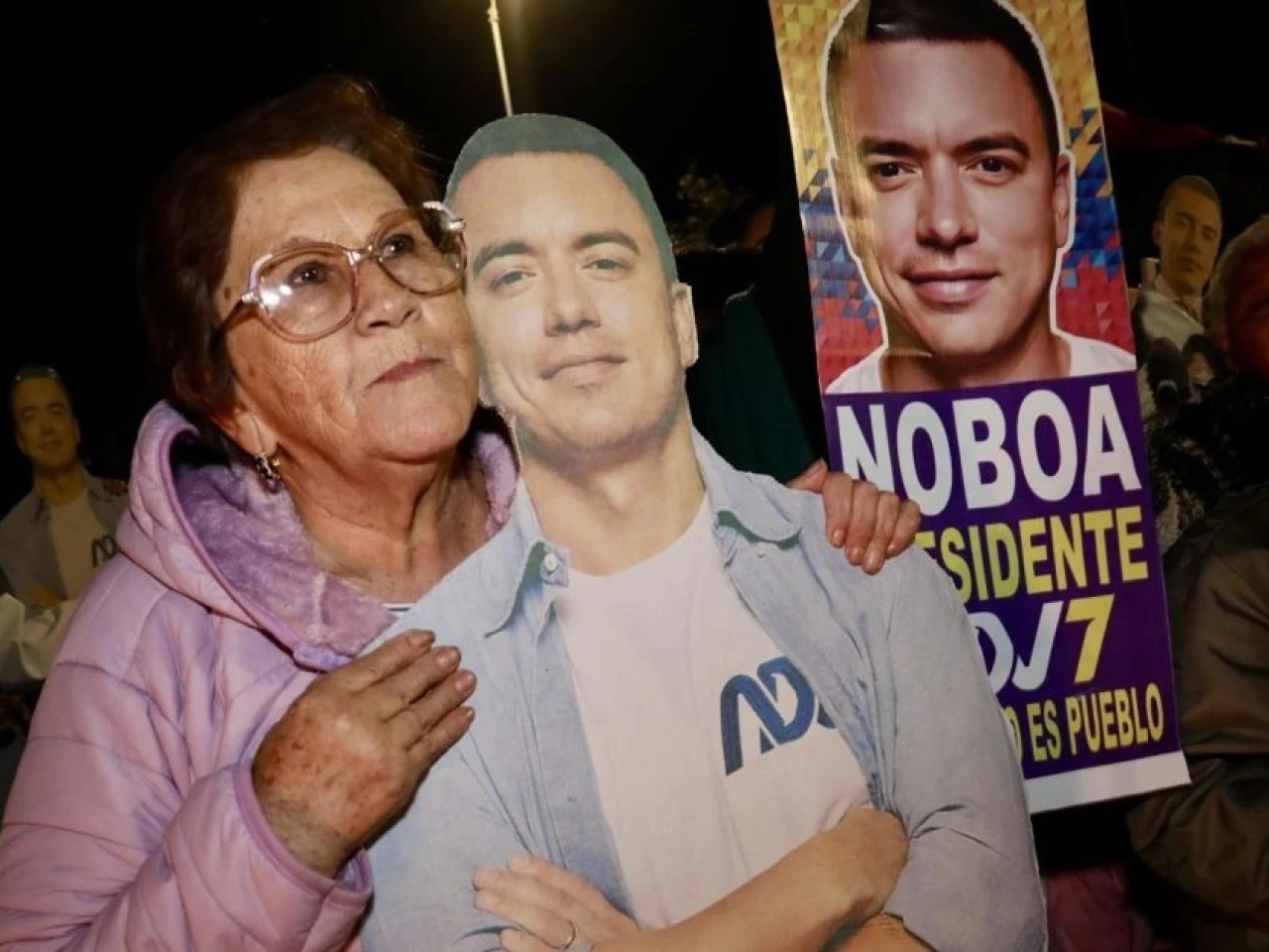 Empresarios y exportadores felicitan a Noboa por la reelección 