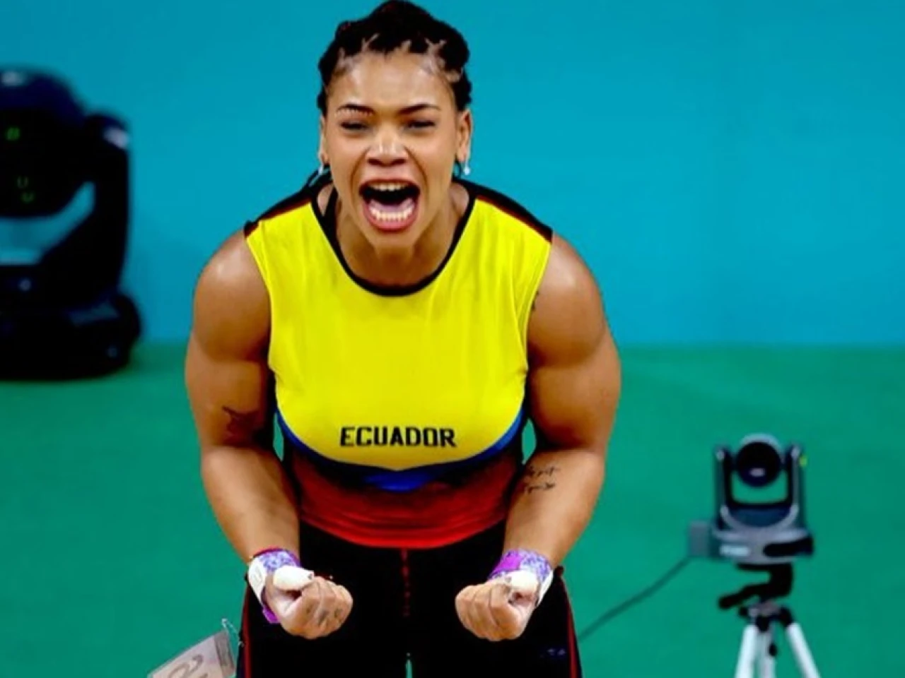 Angie Palacios le dio a Ecuador el primero oro en los Panamericanos