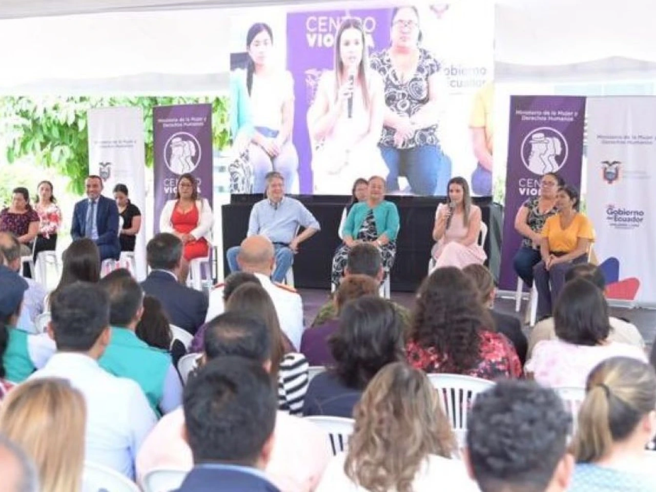 El séptimo centro violeta fue inaugurado en Portoviejo