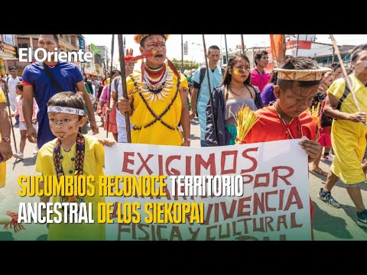 Corte de Sucumbíos reconoce territorio ancestral de los siekopai