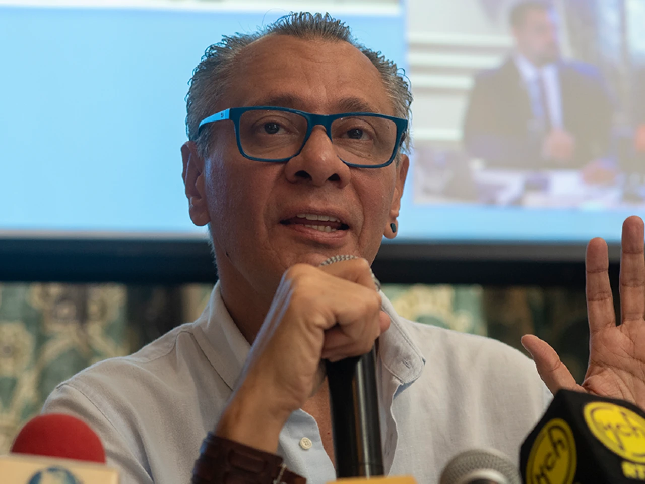 La CIDH visita a Jorge Glas en la cárcel La Roca
