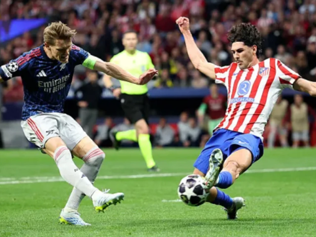 Champions League: dónde ver Arsenal vs Atlético de Madrid