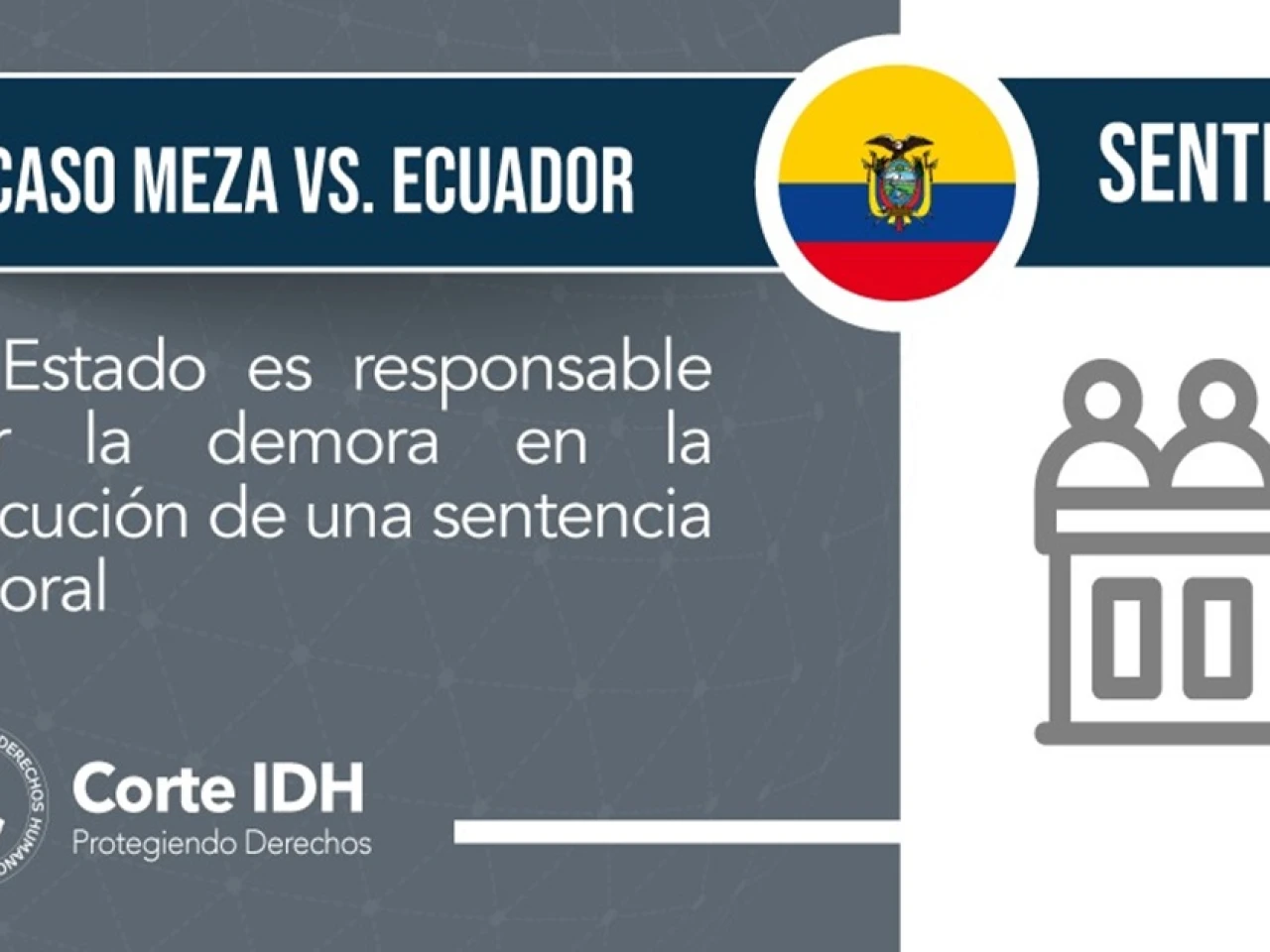 CorteIDH condenó a Ecuador