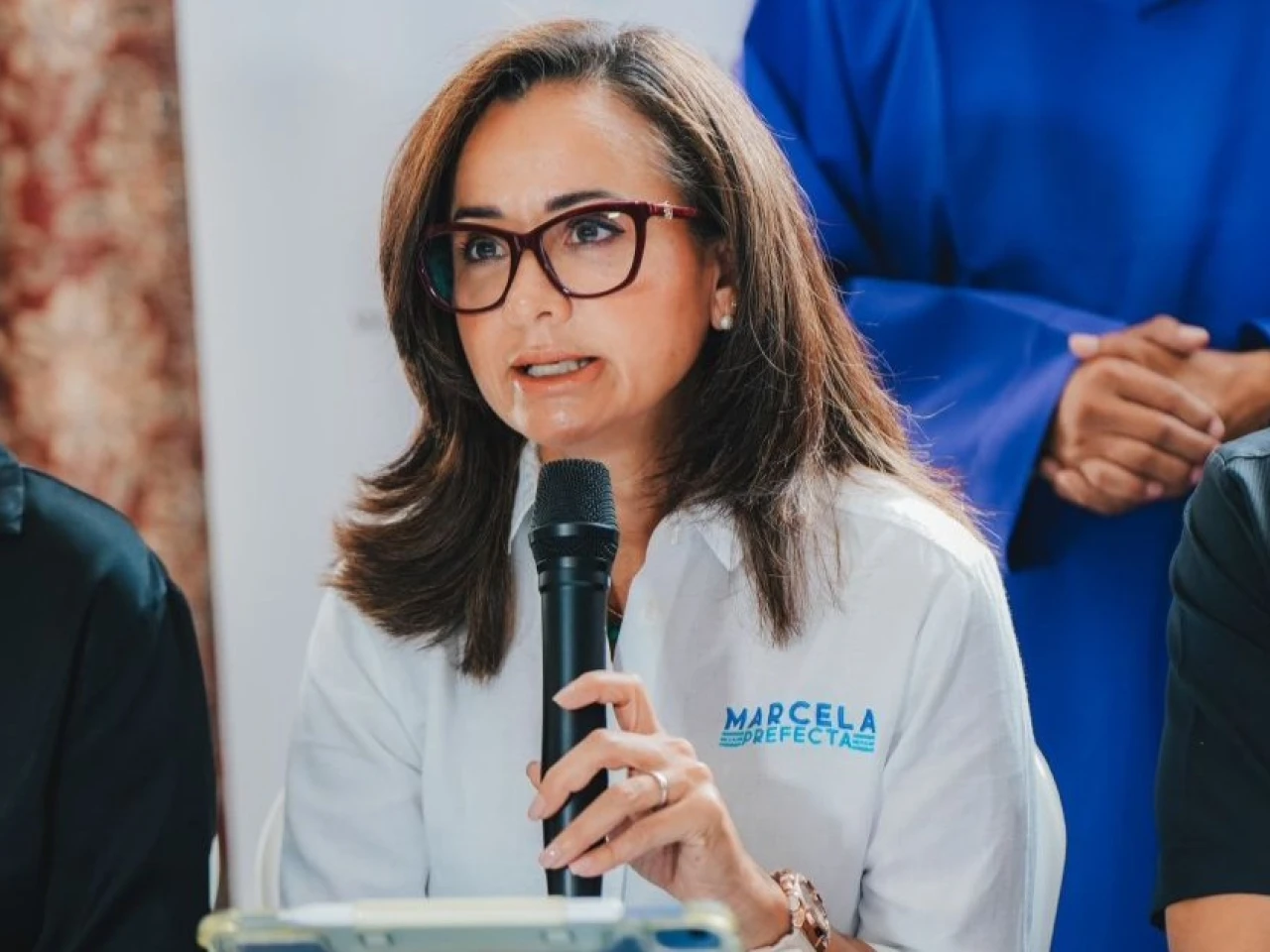 Marcela Aguiñaga dejará la Prefectura del Guayas y no buscará la reelección
