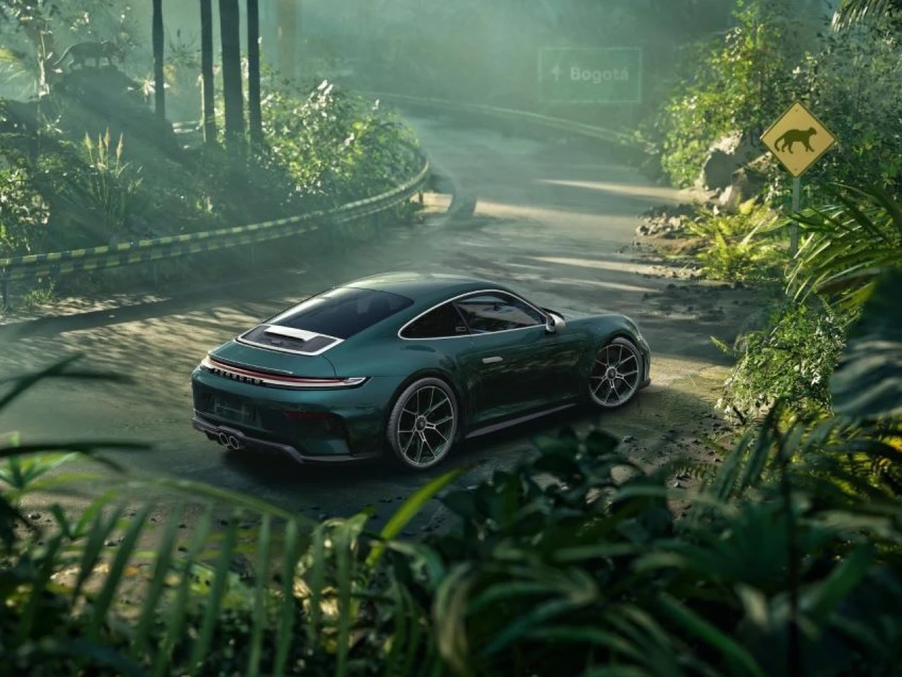 Porsche lanzó el 911 GT3 ‘Ocelote’, inspirado en la Amazonía