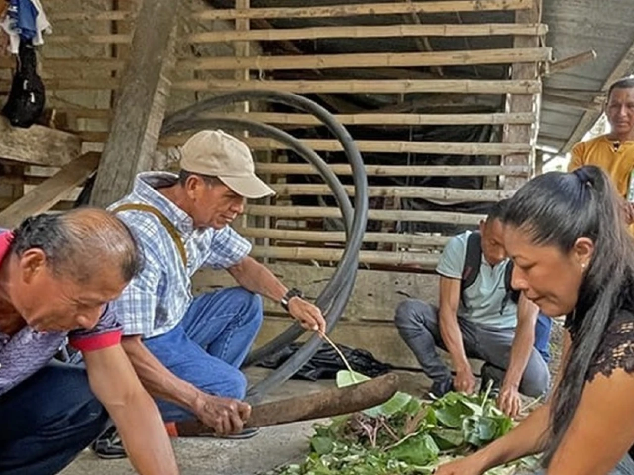 23 productores de Cotundo se capacitaron en elaboración de abono orgánico 