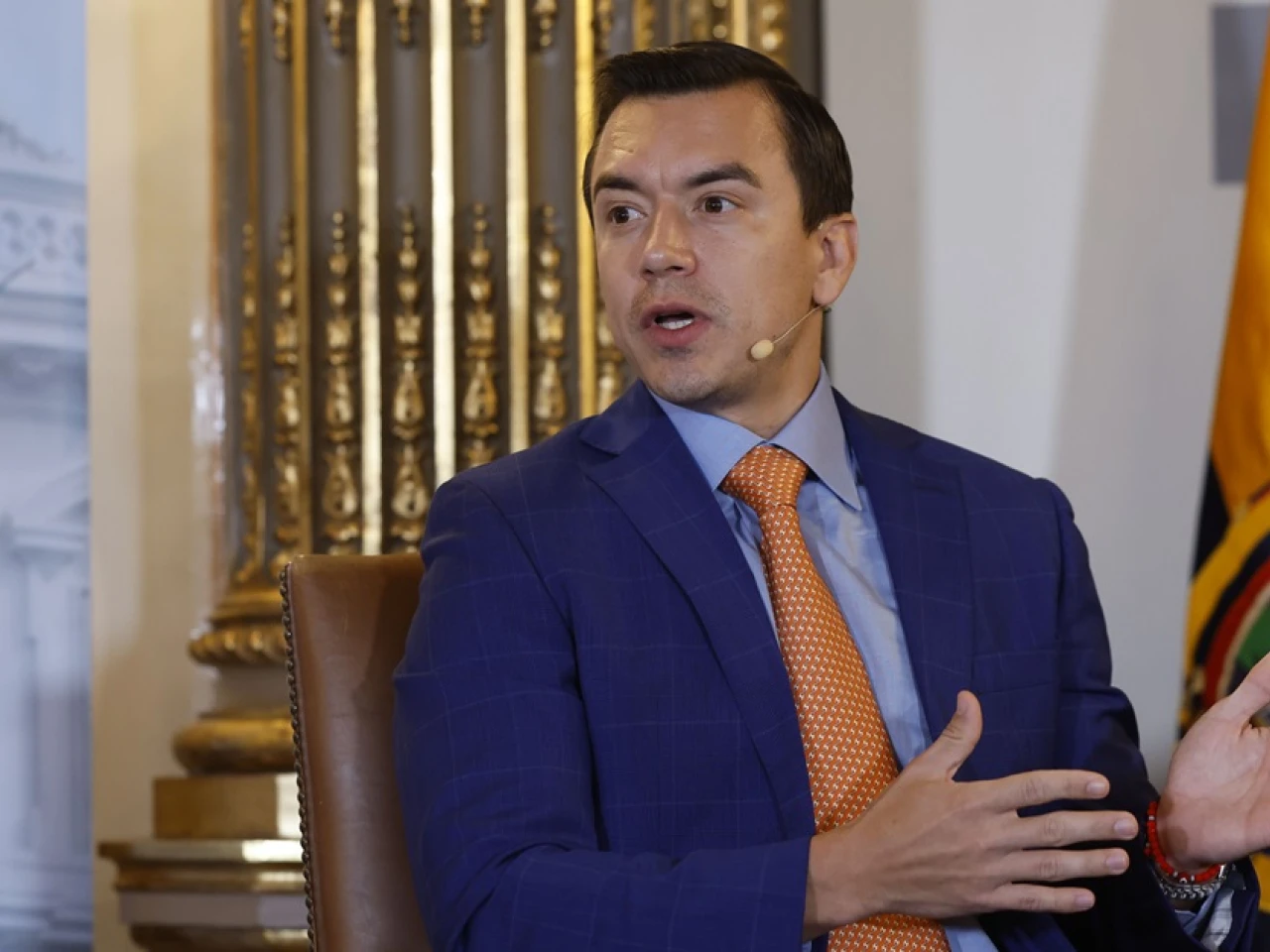 Noboa participará, en Suiza, en la cumbre de Paz sobre Ucrania
