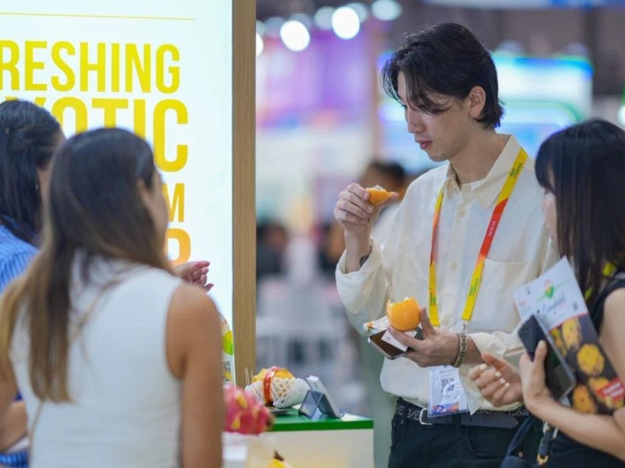 Ecuador exhibió su potencial frutícola en Hong Kong