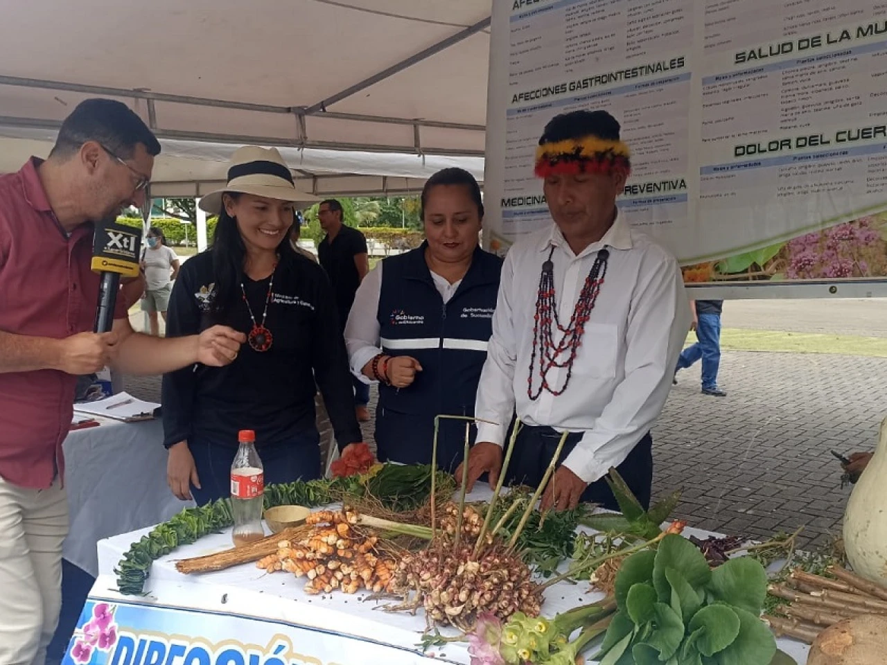 En Sucumbíos se realizó la ‘Feria de Diálogo y Saberes Ancestrales’