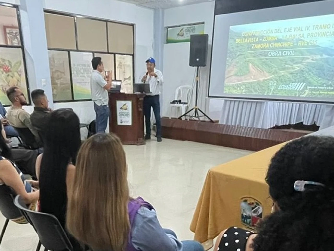 Zamora: El proyecto del IV Eje Vial fue socializado 