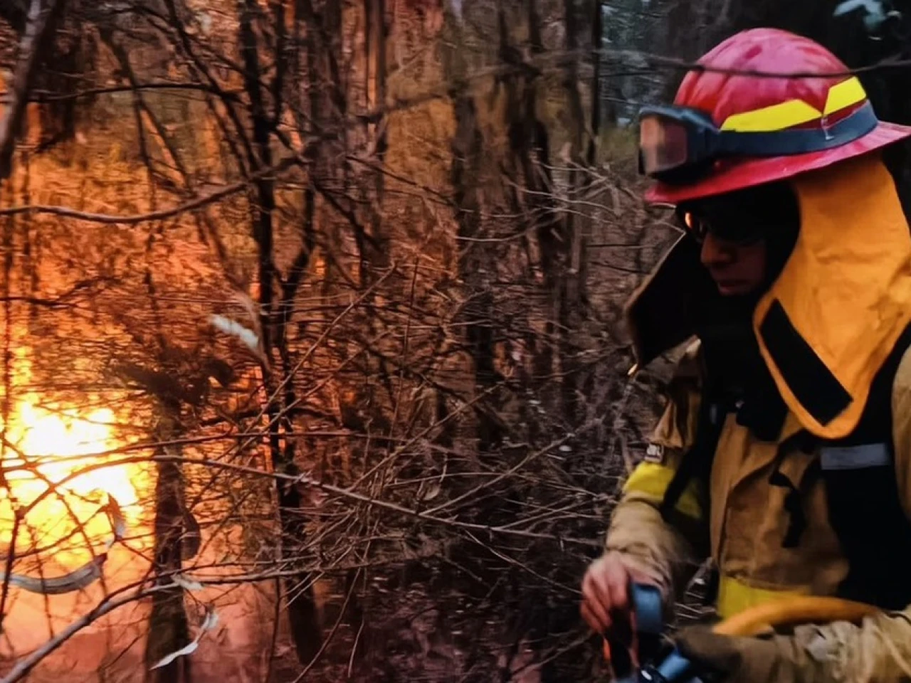 128 bomberos luchan para sofocar los incendios en Quito