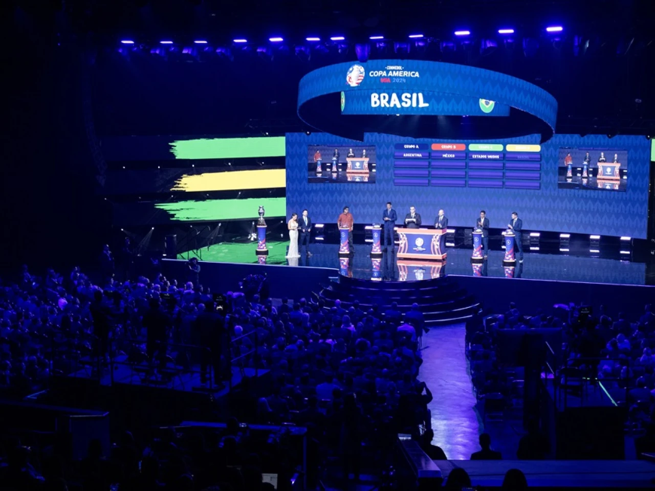 Composición de los grupos de la Copa América 2024
