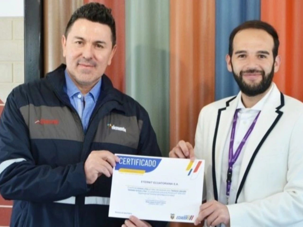 Eternit recibió certificación ‘Activa y Vive’