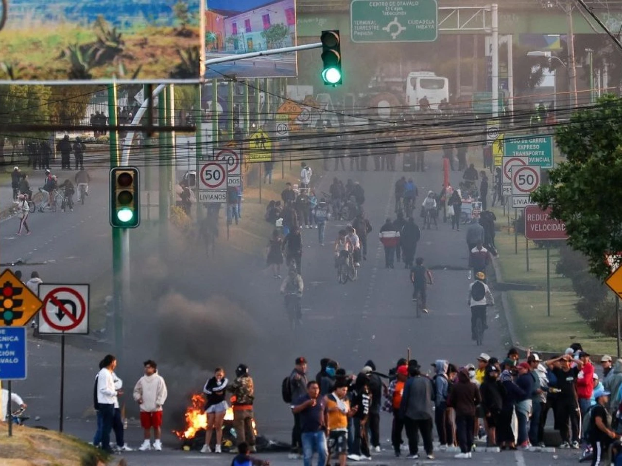 La ONU pidió iniciar un "diálogo urgente" en Ecuador