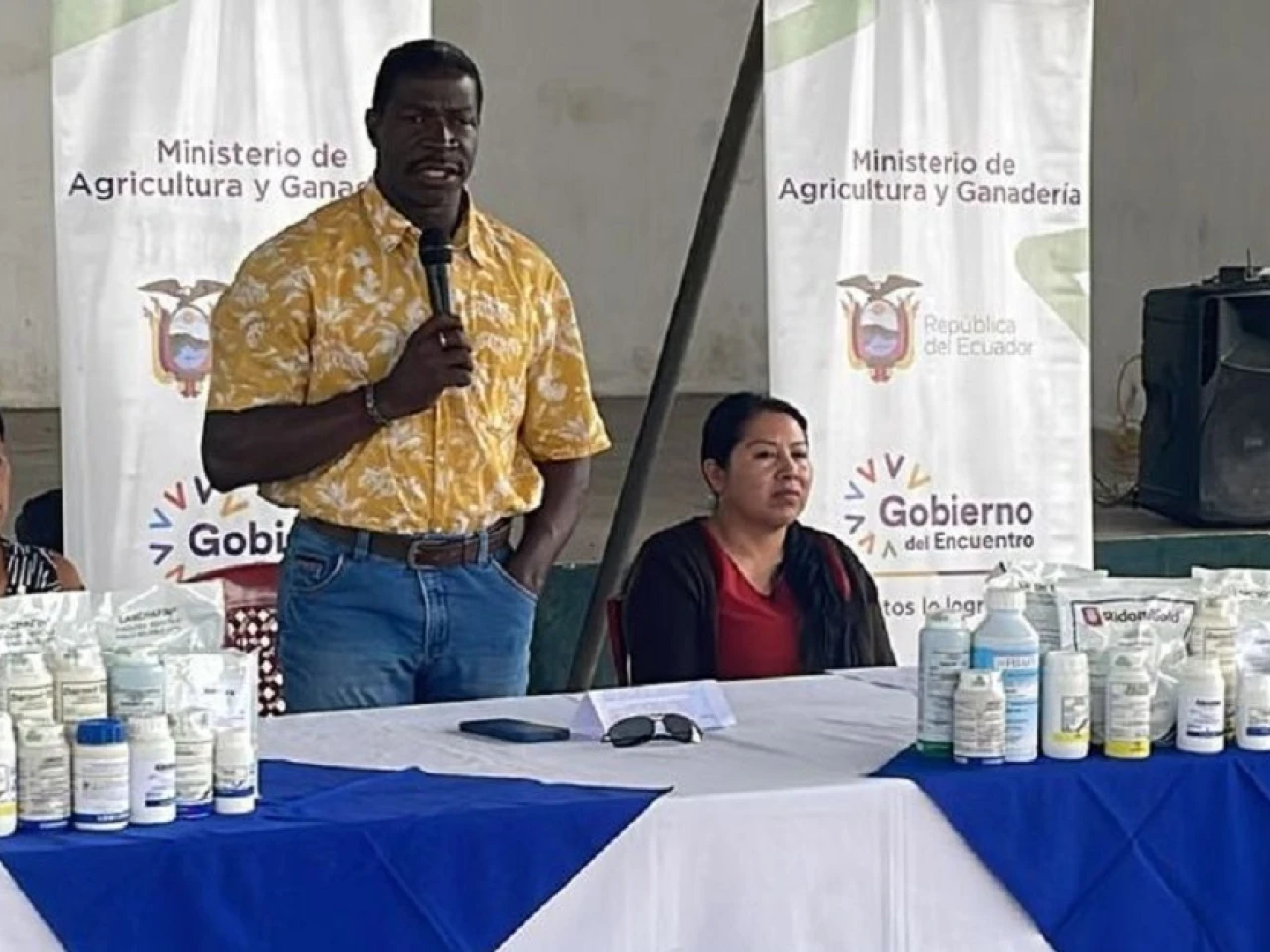 Productores de naranjilla en Archidona recibieron insumos